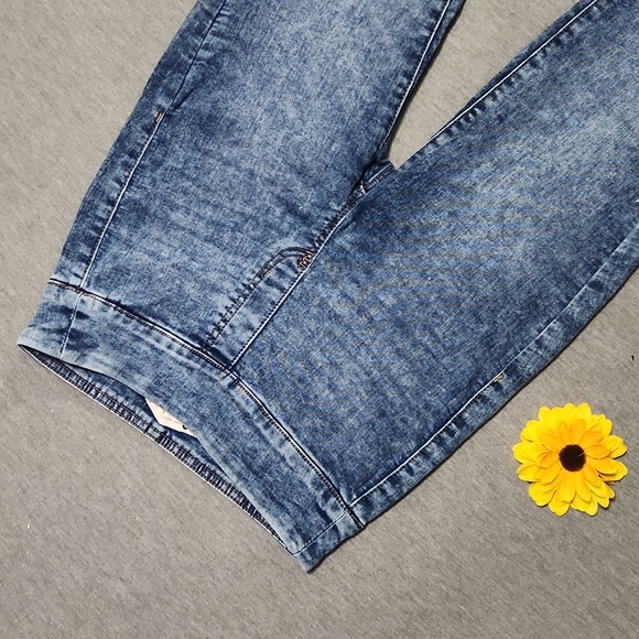 Y2K SO Brand High Rise Denim Leggings Jeggings Skinny Blue Jeans - Picture 5 of 7